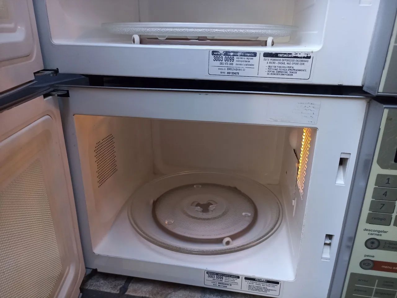 microondas Brastemp single 20 litros  - Foto 4