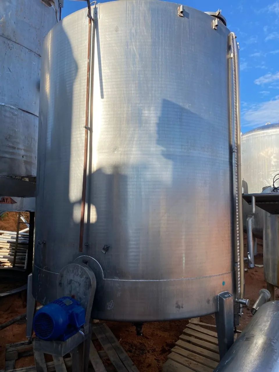 Tanque misturador inox 10.000L