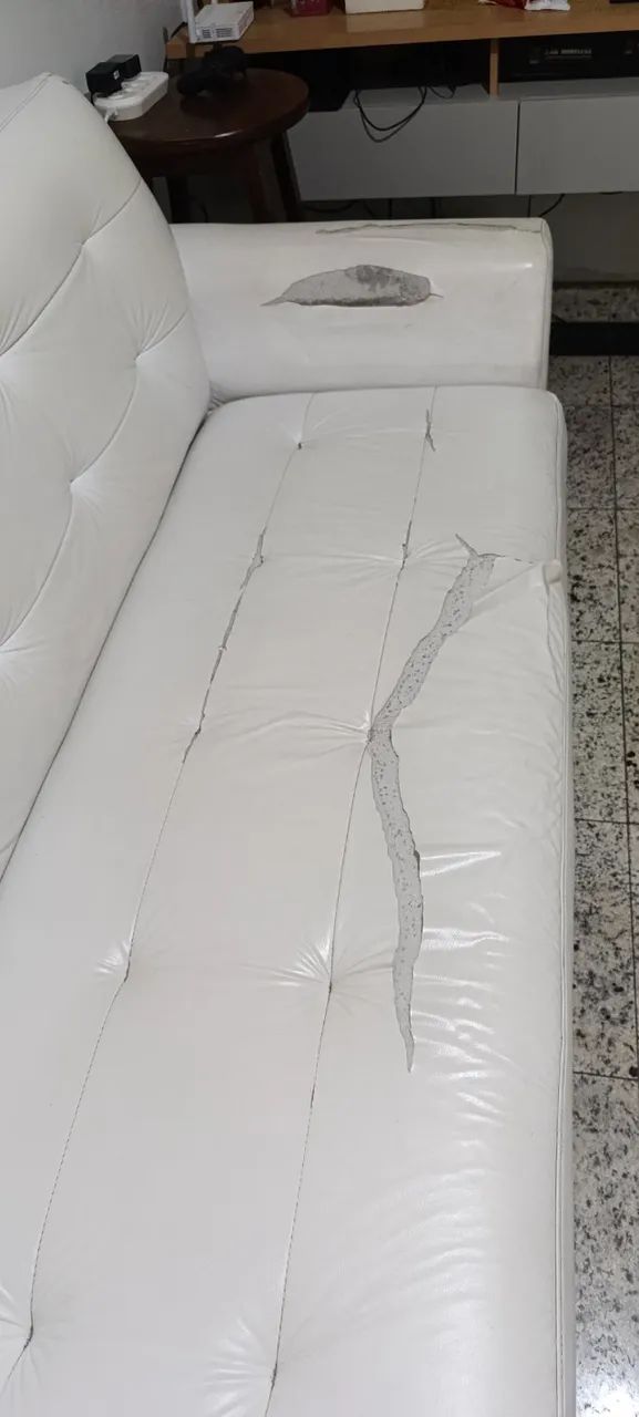 Doação sofá 3 lugares  - Foto 2