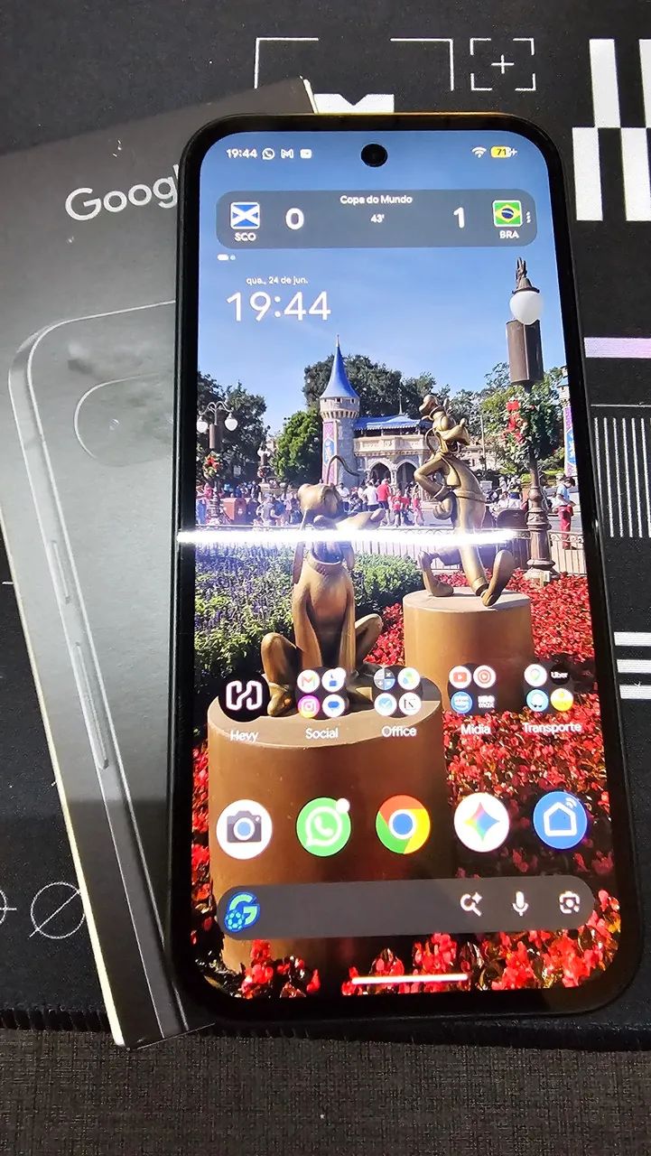 Google Pixel 9a 128gb em perfeito estado e pouco uso - Foto 2