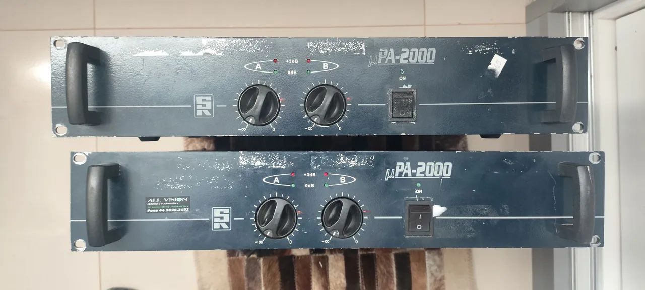 Amplificador Potência Staner PA 2000 