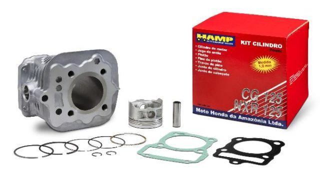Kit cilindro fan titan 150 original honda completo