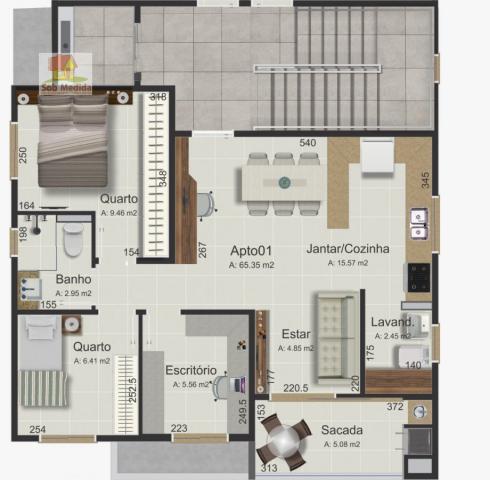 Apartamento, Costa e Silva, Joinville-SC - Foto 7