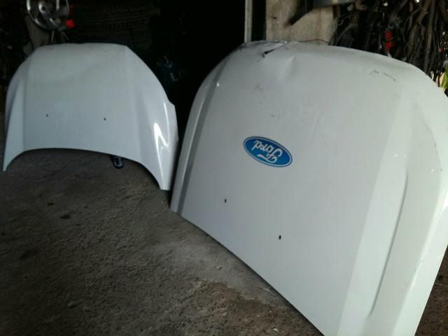 Ford Range Farol direito , capo e painel frontal 2014 capo branco
