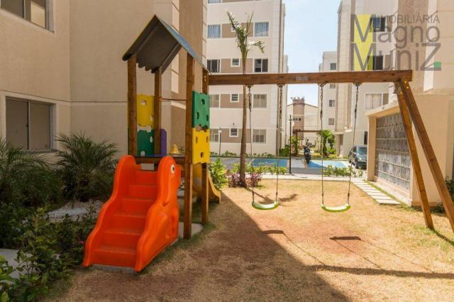 Apartamento com 2 dormitórios para alugar, 50 m² por r$ 600,00/mês - vila velha - fortalez - Foto 12