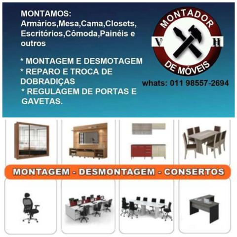 Montador de móveis profissional