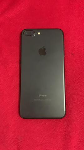 Iphone 7 plus preto 256 gb