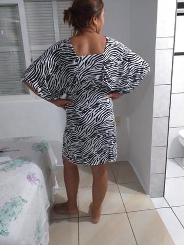 Vestido manga morcego - Foto 2
