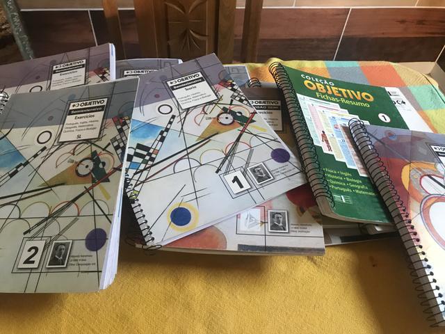 Doação - apostilas objetivo