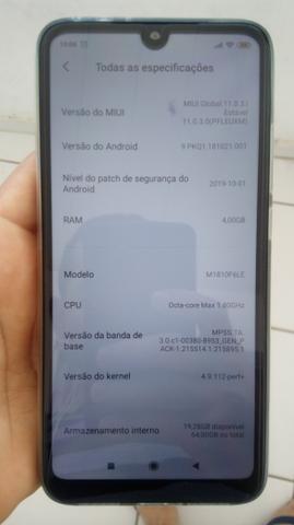 Redmi 7 4 GB ram pra vende logo - Foto 3