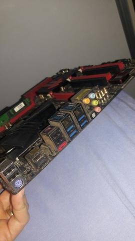 Placa Asrock fatality profissional z87 PC Game - Foto 3
