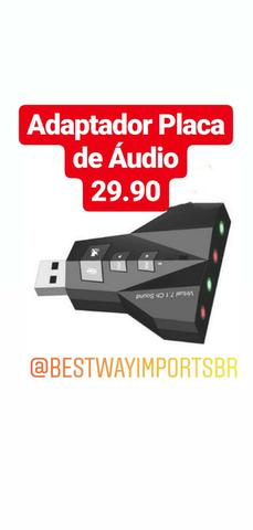 Adaptador Placa de Áudio