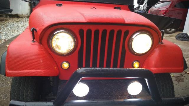 Jeep Willys 1977 4X4 Com Reduzida - Foto 6