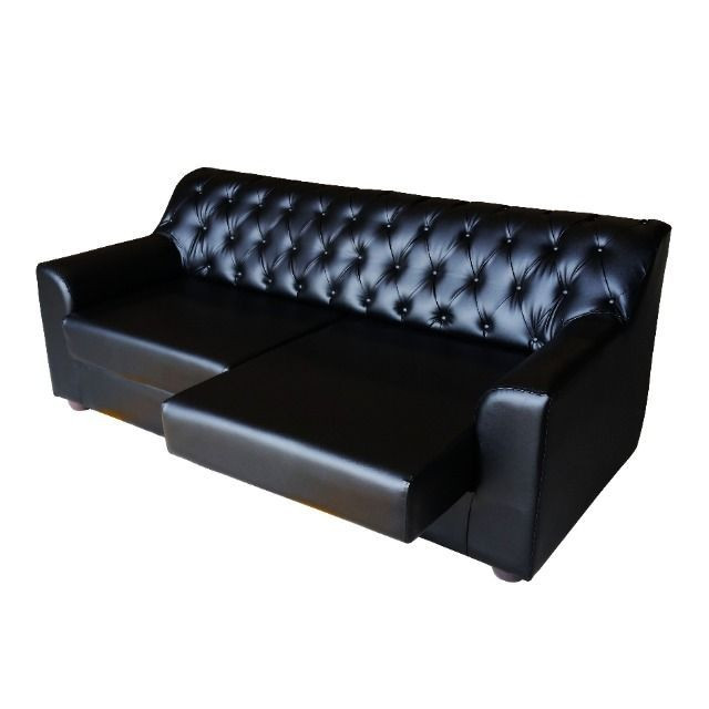 Sofá de 3 Lugares Botonê Chaise Retrátil - Foto 5