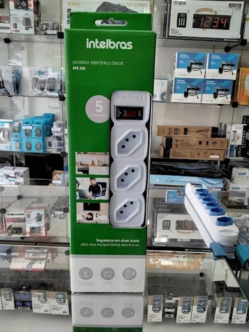 Filtro De Linha Intelbras 5 Tomadas 1m