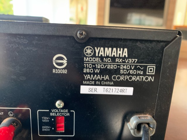 Receiver YAMAHA RX-V377 4K Ultra HD  - Foto 6