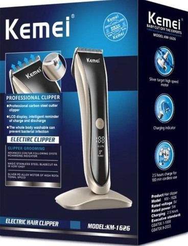  Maquina Profissional Acabamento Kemei KM-1626