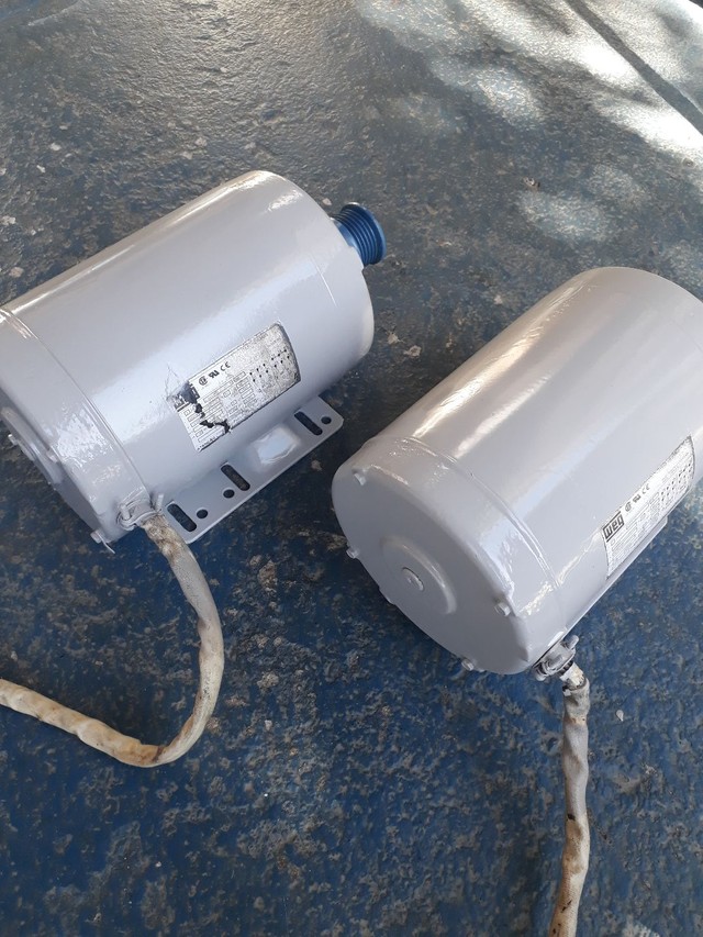 Motor elétrico trifásico para elevador automotivo.  - Foto 5