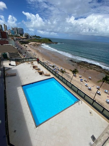 Flat Barra- Farol Barra Flat 1/4 Sala - Foto 10