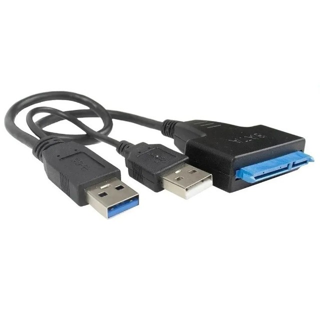 Cabo Conversor Usb 3.0 Sata 3 Para Usb - Para Ler Ssd/ Hd 2.5mm Disco Rígido - Foto 2