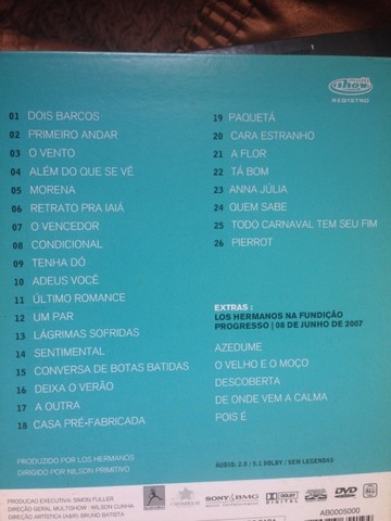 DVD Los Hermanos - Foto 3