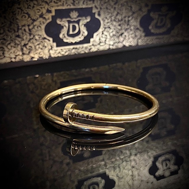 Bracelete Cartier Prego em Ouro 18k - Foto 2