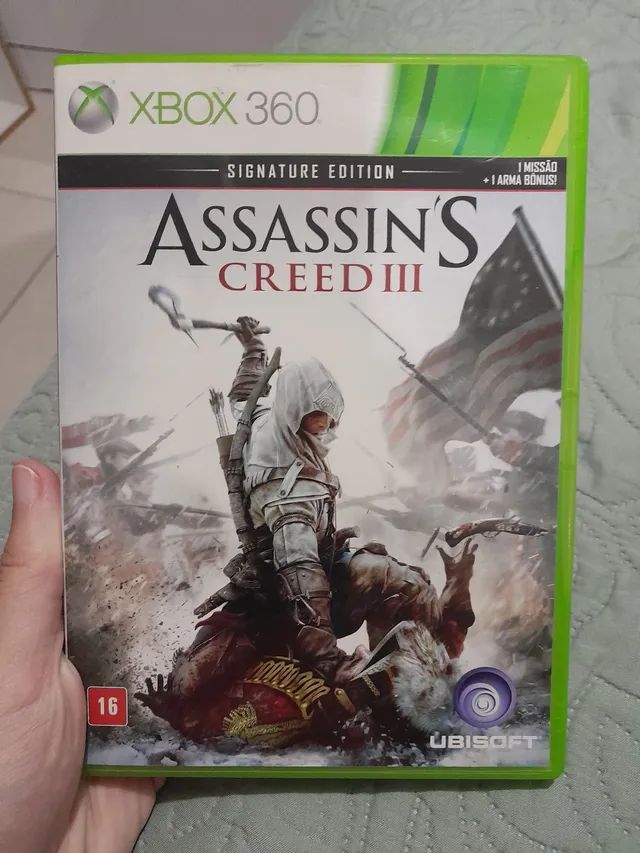 Jogo Assassin's Creed 3 Xbox 360 Original