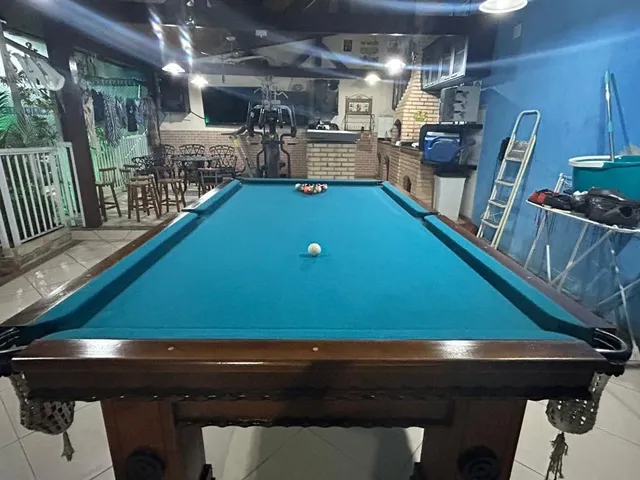 Taco Sinuca Bilhar Snooker Profissional Virola Metal+ Brinde