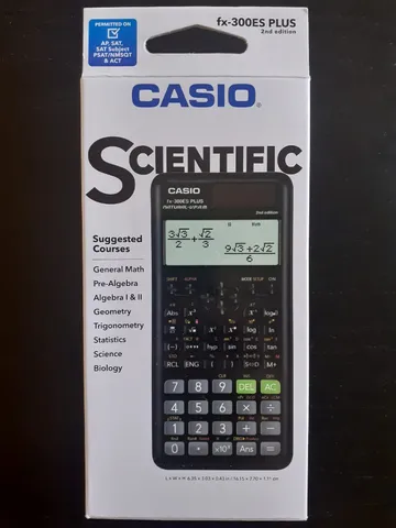 Casio fx-991 LAX Notação científica