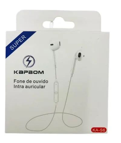 Fone de Ouvido Bluetooth Sem Fio Super S6 Atende Chamadas - 95 - Foto 5
