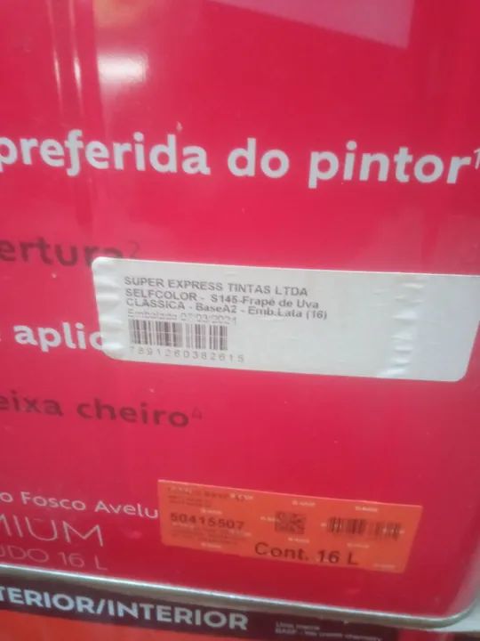 Tinta Suvinil Clássica frapê de uva - Foto 3