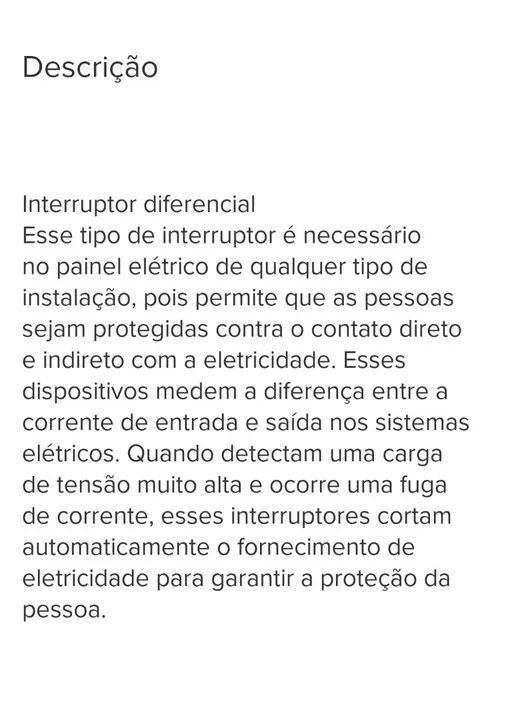 Oferta, Disjuntor Diferencial Residual DR Siemens - Foto 3