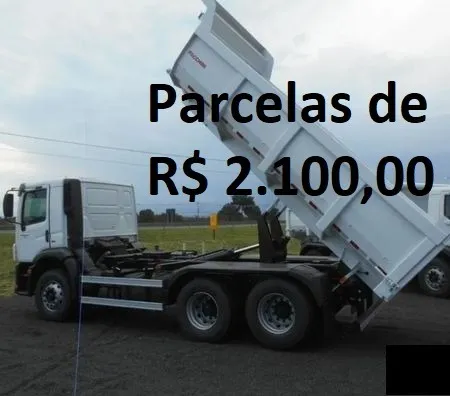 VW Constellation 24.280 2020 caçamba traçada Entrada c/ Parcelas + Contrato