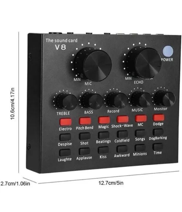 Kit Microfone Condensador Profissional para Stream e Gravação (BM800 + V8) - Foto 3