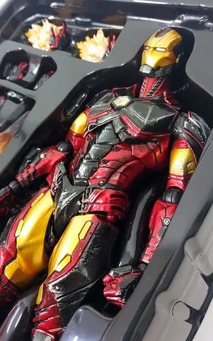 Square Enix Play Arts Kai Variant Marvel Iron Man Original - Foto 5
