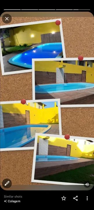 Vende-se casa e também alugo para: festa e Temporada!