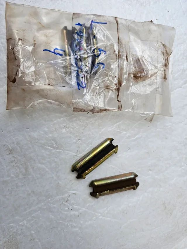 Mini escavadeira carregadeira bobcat pino flexível trava novo 6737326