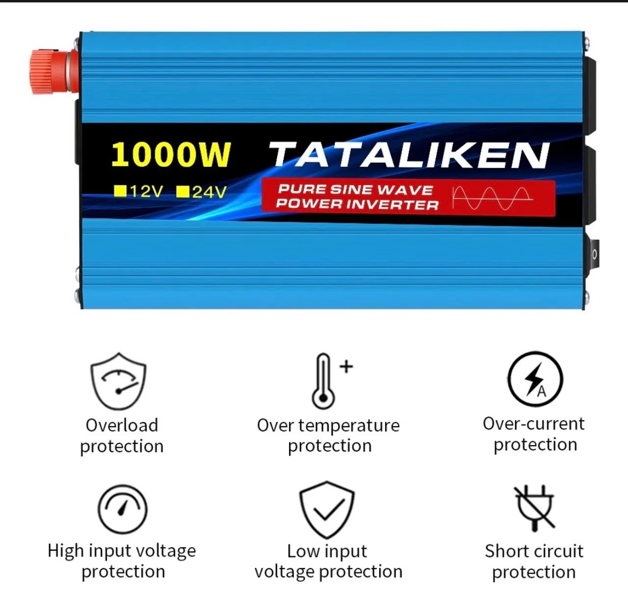 Inversor 12v para 110v onda Pura - Foto 4