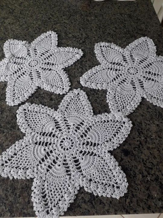 Jogo de crochê - Foto 3