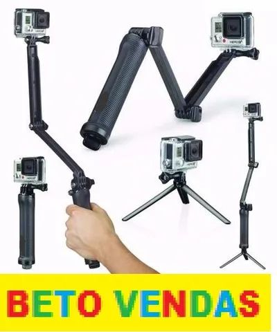 Bastao 3 Way Para Gopro E Cameras Esportivas