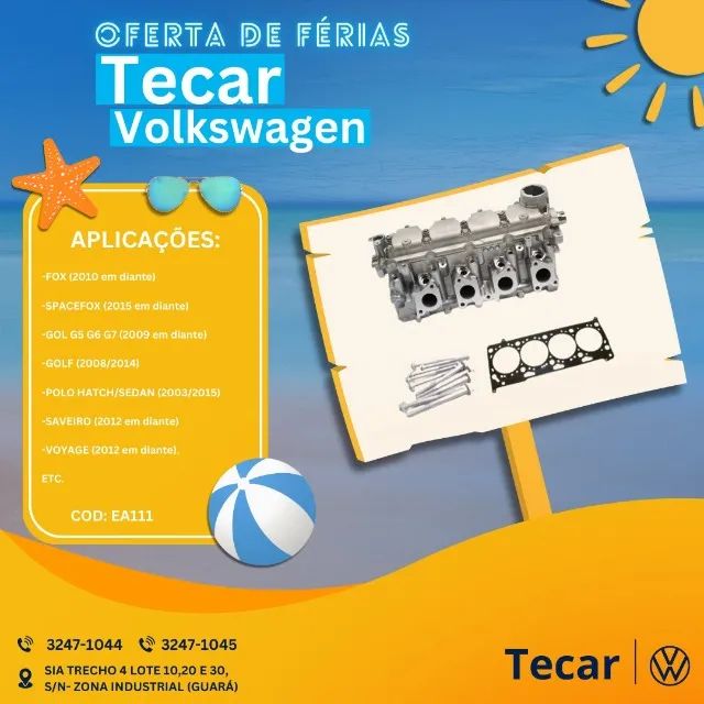 CABEÇOTE MOTOR 1.6 