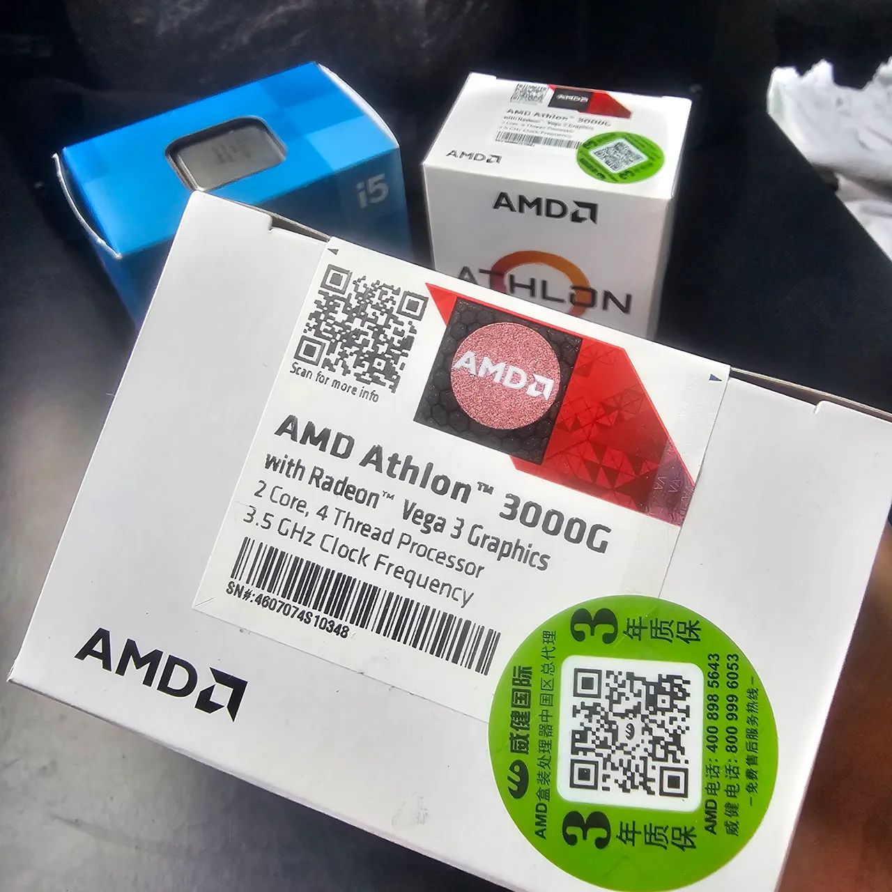 Processador Athlon AMD 3000G 3.5 Ghz - Foto 3