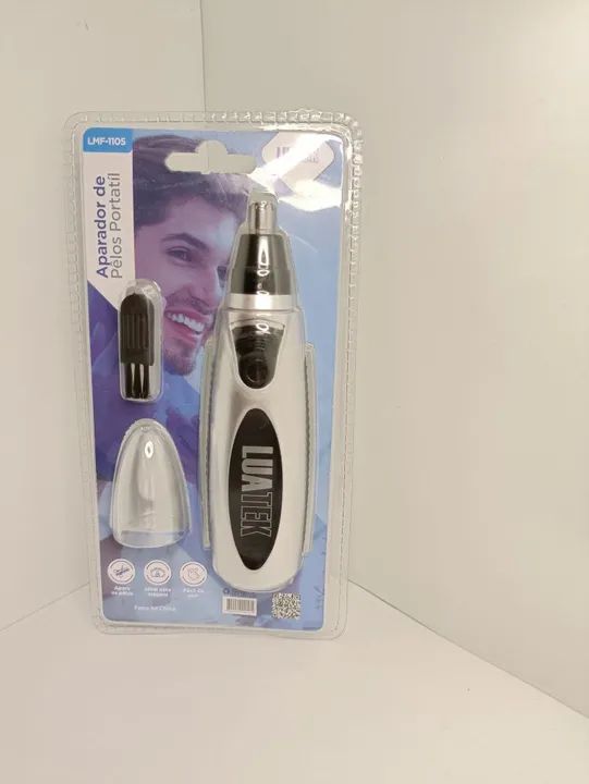 Aparelho de Aparar Pelos Nasal e Orelha 