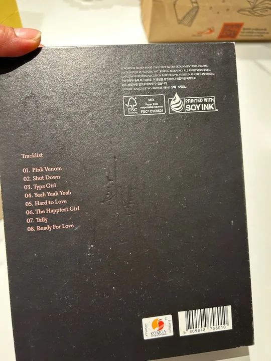 Caixa de álbuns do BLACKPINK - BORN PINK - Completa - Foto 2