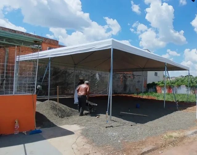 Tenda Tubular 10x10 Galvanizada a Fogo!!! - Foto 6