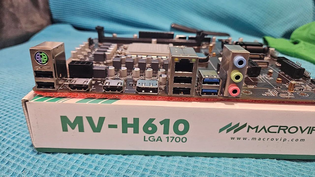 Placa Mae LGA 1700 MacroVip H610  - Foto 2