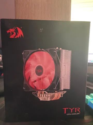 Cooler Processador Redragon Tyr 120mm Led Vermelho