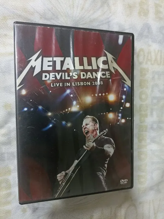 DVD Metallica - Devil's Dance - Live in Lisbon 2008