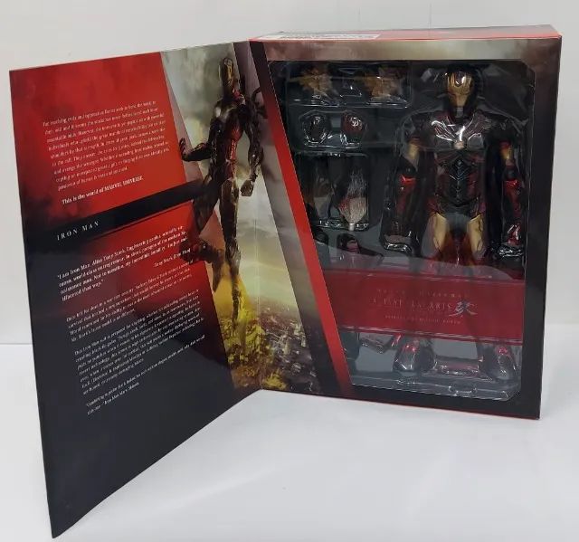 Square Enix Play Arts Kai Variant Marvel Iron Man Original - Foto 3