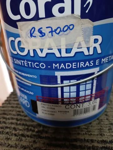 Tinta Esmaltes Sintético base solvente Coral Coralit  - Foto 5